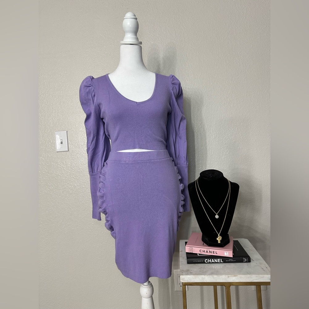 lavender fashion nova set